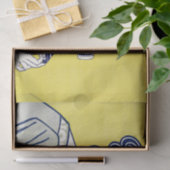 Papier Mousseline Femme caméra, photographe, Van Caspel (Cadeau)