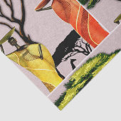 Papier Mousseline Femme dans le jardin (Détail)