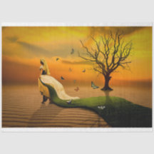 Femme dans les dunes