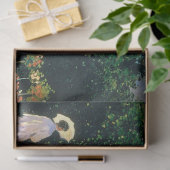 Papier Mousseline Femme dans un jardin, Monet (Cadeau)