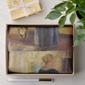 Papier Mousseline Femme devant un miroir par Anna Archer (Cadeau)