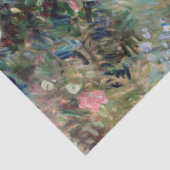 Papier Mousseline Femme en rouge, Berthe Morisot (Détail)