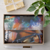 Papier Mousseline Femme équestre afro - Western Horse Rider II (Cadeau)