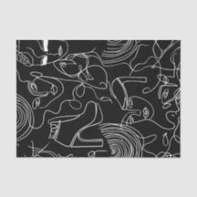 Femme Moderne, Ligne Abstraite