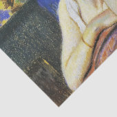 Papier Mousseline Femme penchée sur une chaise (Détail)