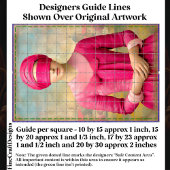 Papier Mousseline Femme pliée, Robe Rose DH8L Découpage