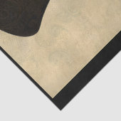 Papier Mousseline Femme Steampunk Haut Chapeau P2 Découpage (Détail)