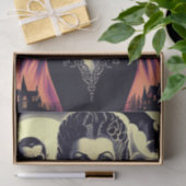 Papier Mousseline Femme vintage Hot Vampire (Cadeau)