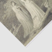 Papier Mousseline Femme voilée des contes de Cantorbéry (Détail)