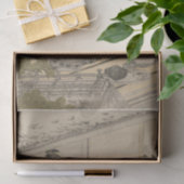 Papier Mousseline Femmes dans une maison de thé par Kubo Shunman (Cadeau)