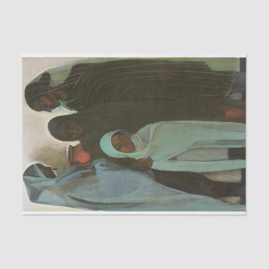 Papier Mousseline Femmes de Hill par Amrita Sher-Gil (Recto)