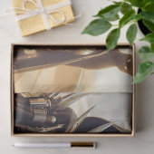 Papier Mousseline Femmes guerrières en noir avec deux images Découpa (Cadeau)