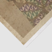 Papier Mousseline Femmes japonaises Avec Chat Blanc Ukiyo Style Art  (Détail)