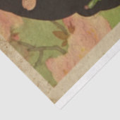 Papier Mousseline Femmes japonaises Avec Sakura Ukiyo Style Art No5 (Détail)