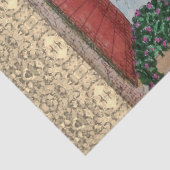 Papier Mousseline Fenêtre avec éclats (Détail)