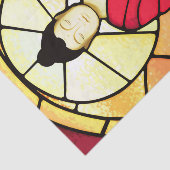 Papier Mousseline Fenêtre en tache du bouddha de Bali (Détail)