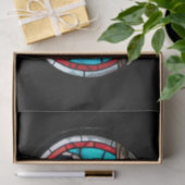 Papier Mousseline Fenêtre en verre teinté de crucifixion (Cadeau)