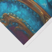 Papier Mousseline Fente florale Whimsical dans Tutu Decoupage (Détail)