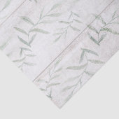 Papier Mousseline Ferme Botanique Blanc Bois Rustique Feuille (Détail)