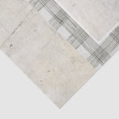 Papier Mousseline Ferme Coton Automne Feuillage Gris Plaid Accueil (Détail)