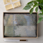 Papier Mousseline Ferme dans un Wheatfield par Vincent van Gogh (Cadeau)