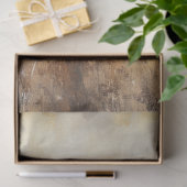 Papier Mousseline Ferme de découpage Longhorn Field Road (Cadeau)