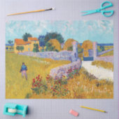 Papier Mousseline Ferme en Provence, Van Gogh (Artisanat)