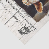 Papier Mousseline Ferme Floral Hereford Cows (Détail)