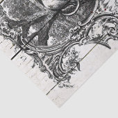 Papier Mousseline Ferme Floral Rhode Island Poulets rouges (Détail)