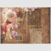 Papier Mousseline Ferme Florale Maison rustique Barne Découpage (Recto)