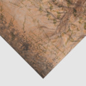 Papier Mousseline Ferme Maison bois Grange Poulet Découpage (Détail)