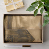 Papier Mousseline Ferme primitive de l'Ouest ferme ancienne grange (Cadeau)