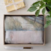 PAPIER MOUSSELINE FERME SHABBY DANS PASTELS DÉCOUPAGE TISSUE PAPIER (Cadeau)