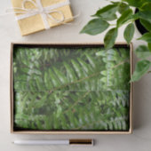 Papier Mousseline Fermer Fronds I Green Nature (Cadeau)