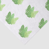 Papier Mousseline Fermes forestières vertes de forêt de bois fougère (Détail)