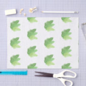 Papier Mousseline Fermes forestières vertes de forêt de bois fougère (Artisanat)