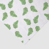 Papier Mousseline Fermes forestières vertes de forêt de bois fougère (Détail)