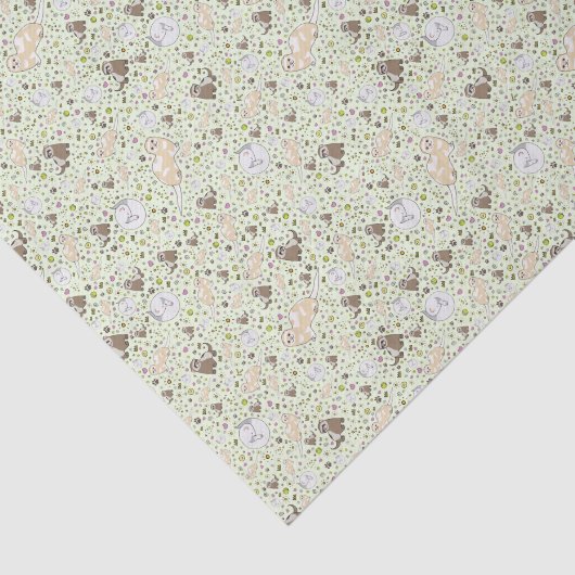 Papier Mousseline Ferrets (Détail)