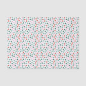 Papier Mousseline Festif Pois Motif (Recto)