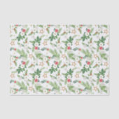 Papier Mousseline Festif Vacances Botaniques (Recto)