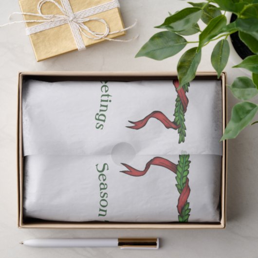 Papier Mousseline Festiva de vacances 2 (Cadeau)