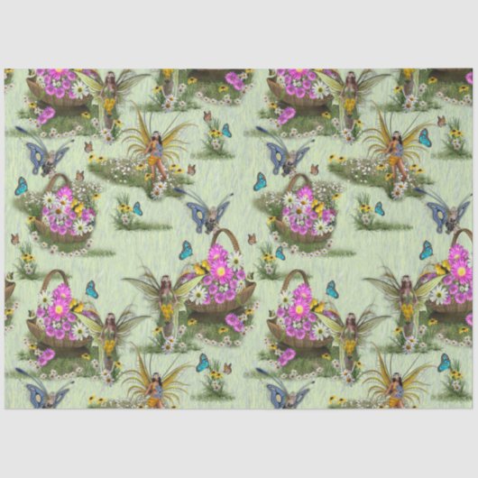 Papier Mousseline Festival du printemps de mi-été (Recto)