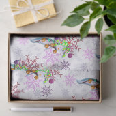 Papier Mousseline Festive Axlotl (Cadeau)