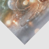 Papier Mousseline Festive Baby Fox Vacances Lumières Découpage (Détail)