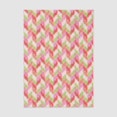 Papier Mousseline Festive Chevron christmas (Recto)