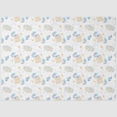 Papier Mousseline Festive Menorah Hanoukka (Recto)