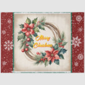 Papier Mousseline Festive Noël belle collection tendance (Recto)