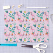 Papier Mousseline Festive Tropical Noël Motif (Artisanat)
