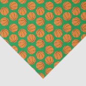 Papier Mousseline Fête d'anniversaire de basket-ball (Détail)