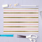 Papier Mousseline Fête d'anniversaire de Blush Rose et Gold Foil (Artisanat)